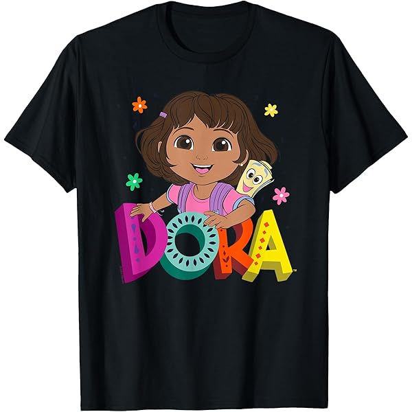 Amazon.com: Dora The Explorer - La Exploradora T-Shirt : Clothing